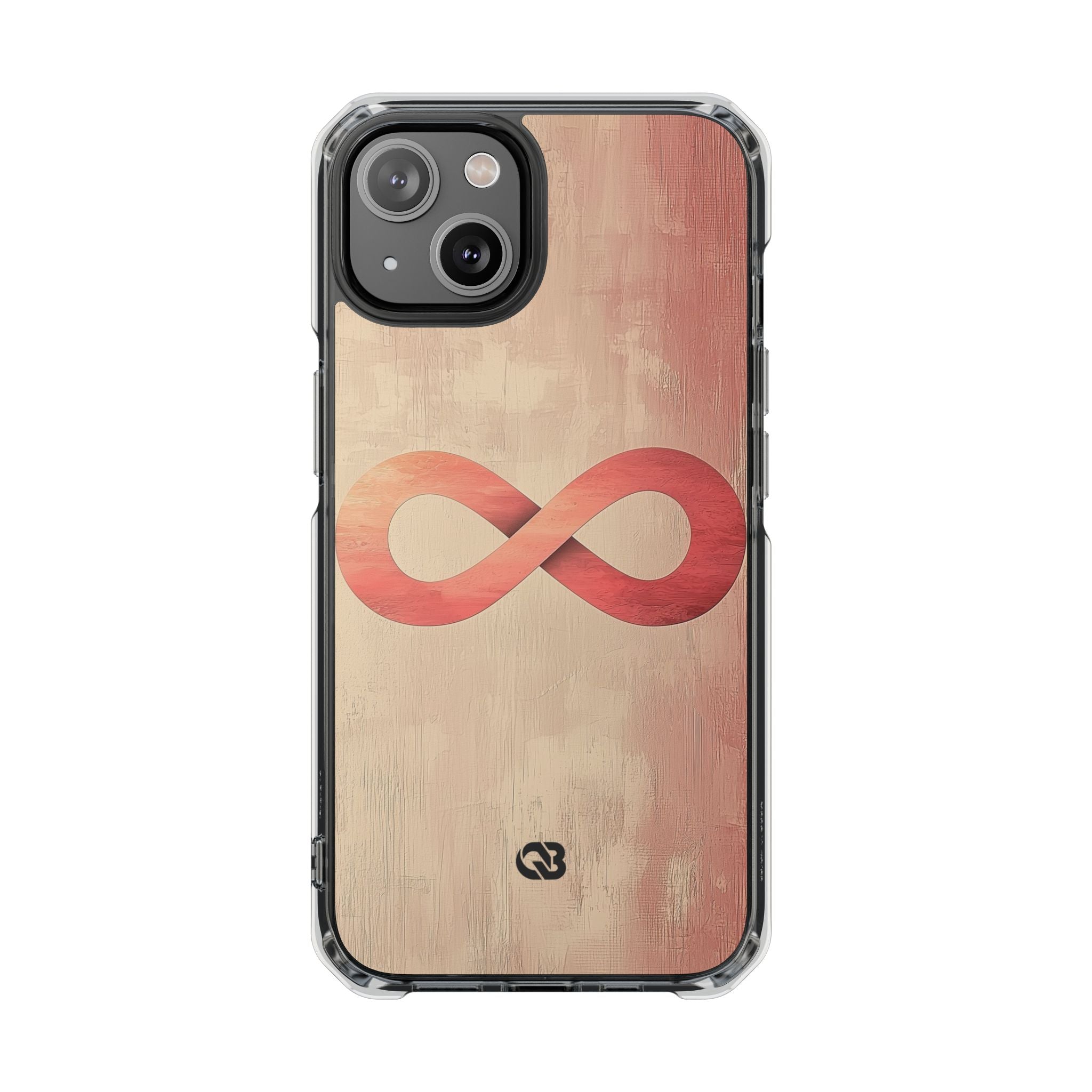 Terracotta Infinity Stroke · Impact Coque de téléphone pour iPhone · Magsafe