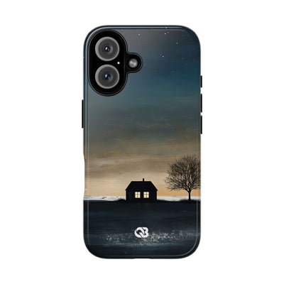 Midnight Cabin Glow · Tough Hoesje voor iPhone