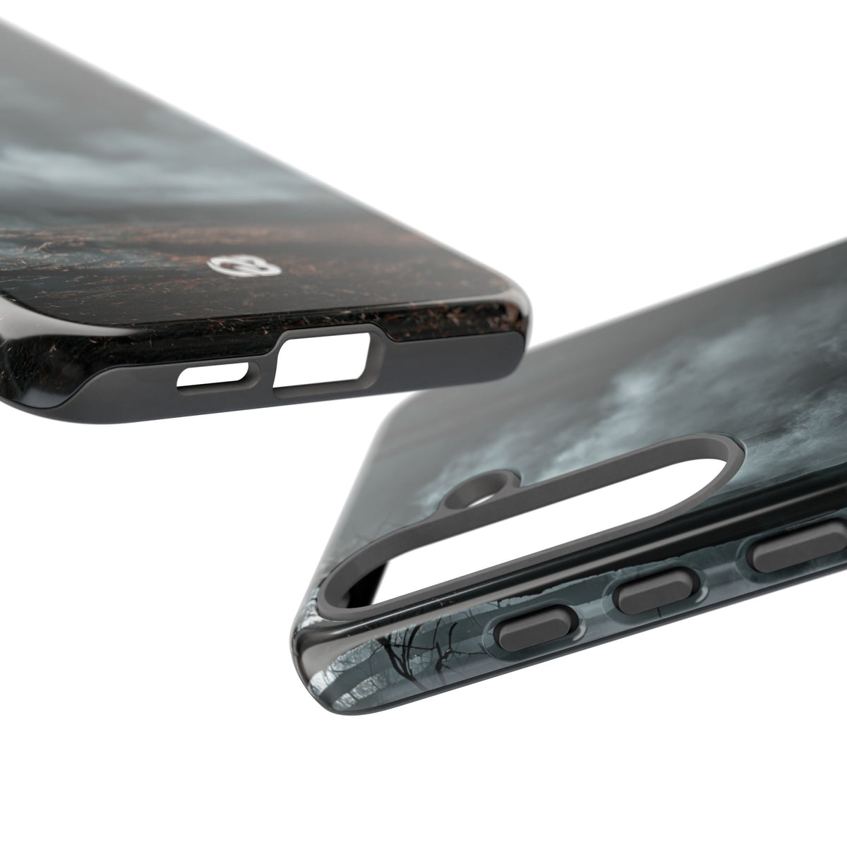 Shadowed Pine Mist · Tough Phone Case for Samsung · Black