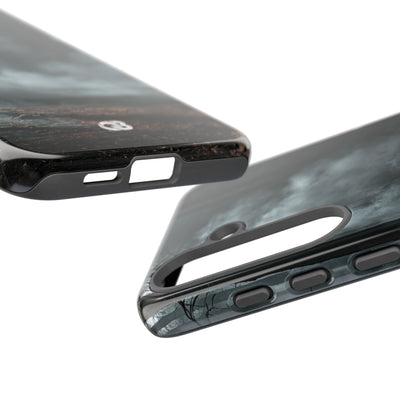 Shadowed Pine Mist · Tough Phone Case for Samsung · Black