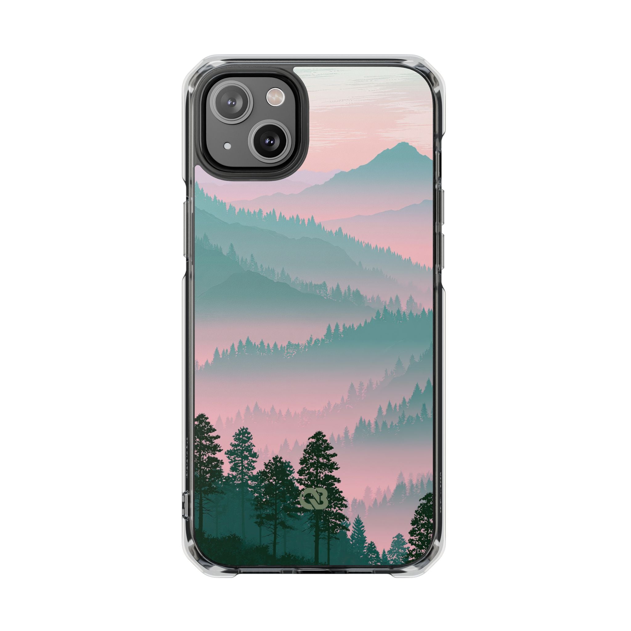 Teal Impact MagSafe Phone Case for iPhone - Alpine Mist Teal