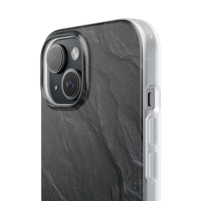 Black Lite Phone Case for iPhone - Midnight Slate Ridge