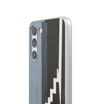 Grey Lite Phone Case for Samsung - Industrial Concrete Void