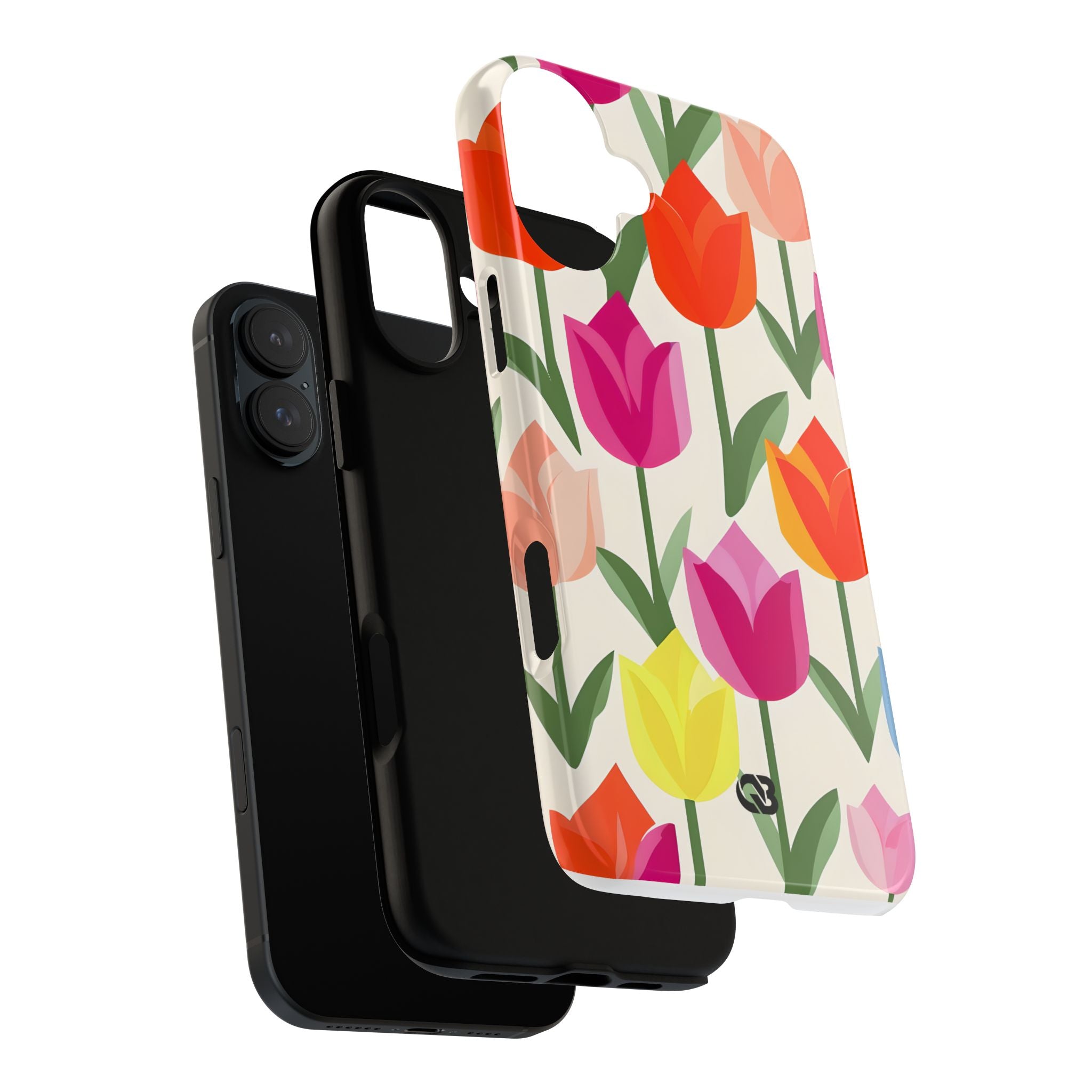 Vibrant Petal Grid · Tough Fundas para teléfono para iPhone