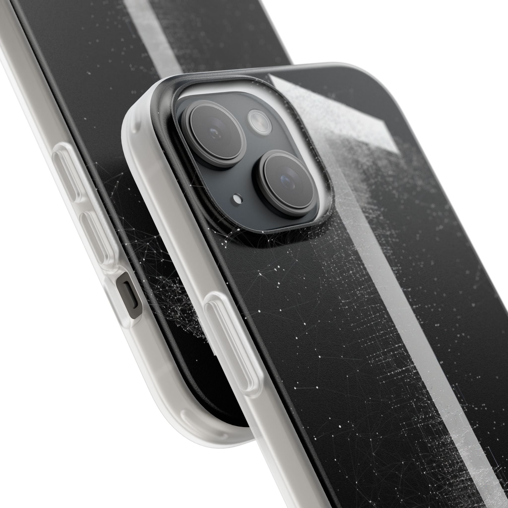 Black Lite Phone Case for iPhone - Vector Core Monolith