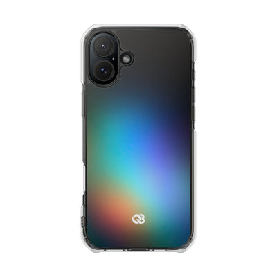 Black Impact MagSafe Phone Case for iPhone - Electric Prism Grain