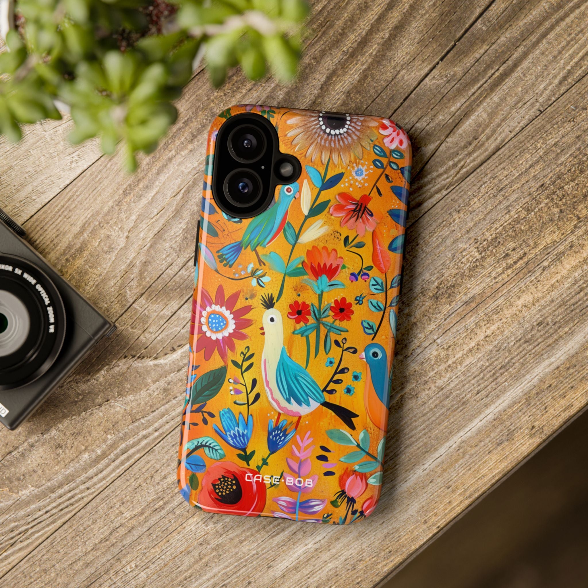 Birdwatch Bloom iPhone 16 Plus Case - Tough