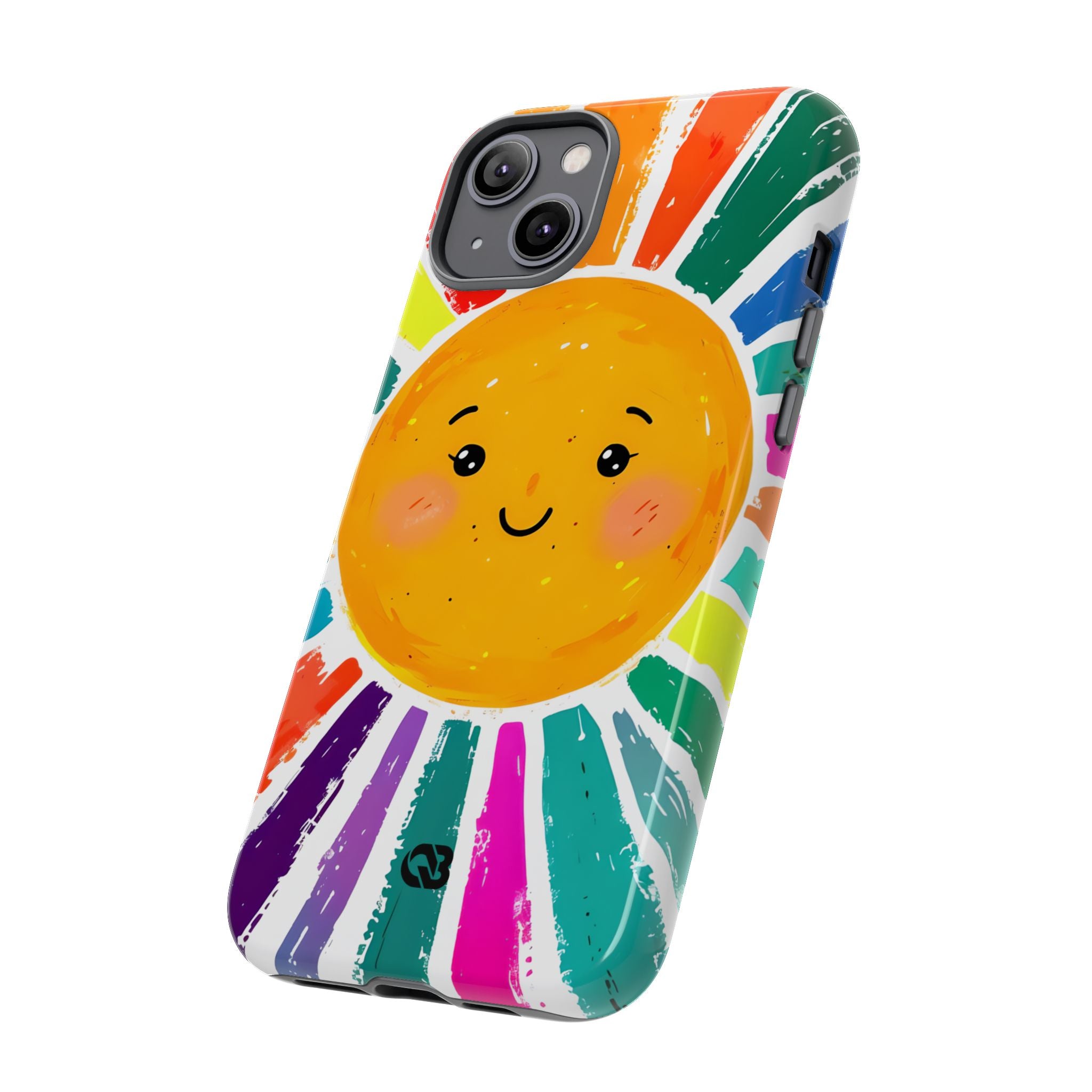 Vibrant Solar Smile · Tough Phone Case for iPhone