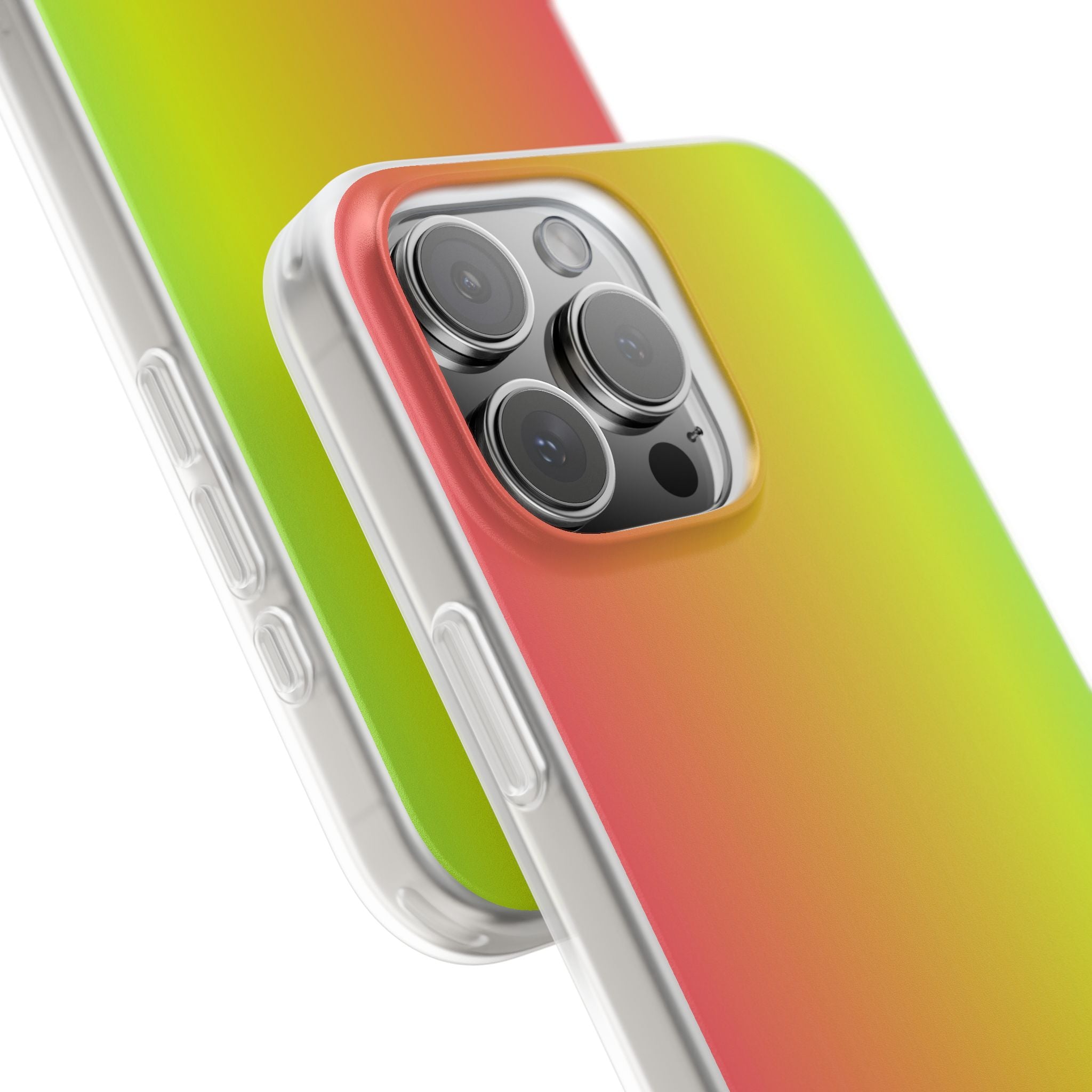 Sunset Acid Glow · Soft Phone Case for iPhone