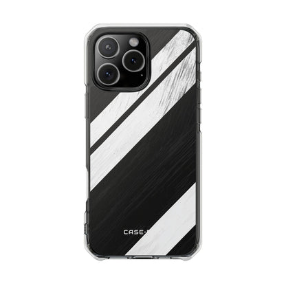 Distressed Stripe Motion iPhone 16 Pro Max Skal - Impact