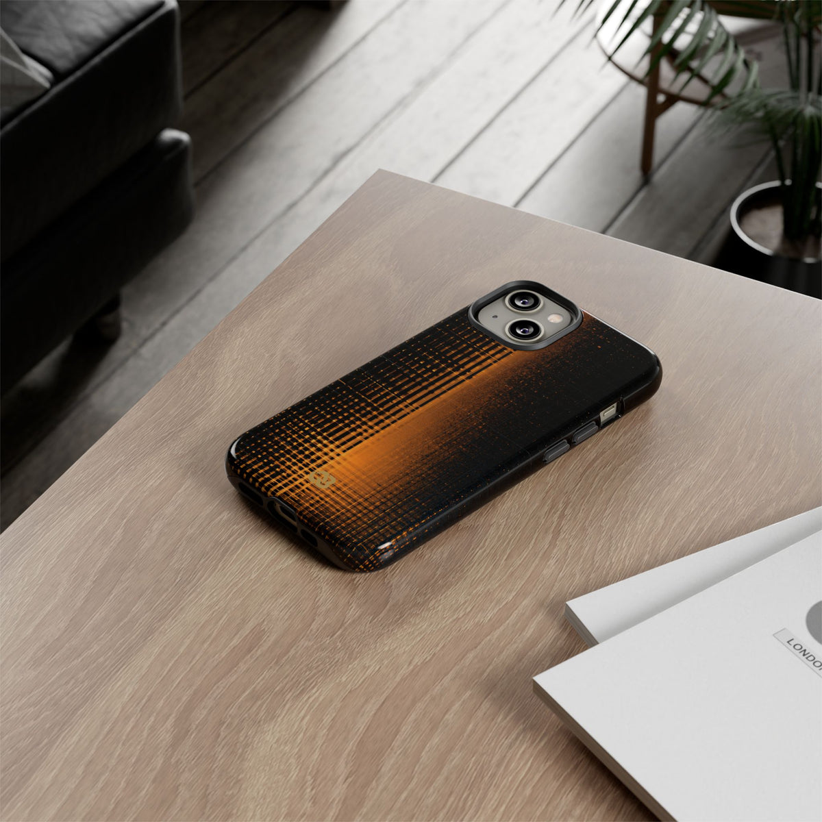 Amber Frequency · Tough Phone Case for iPhone · Orange