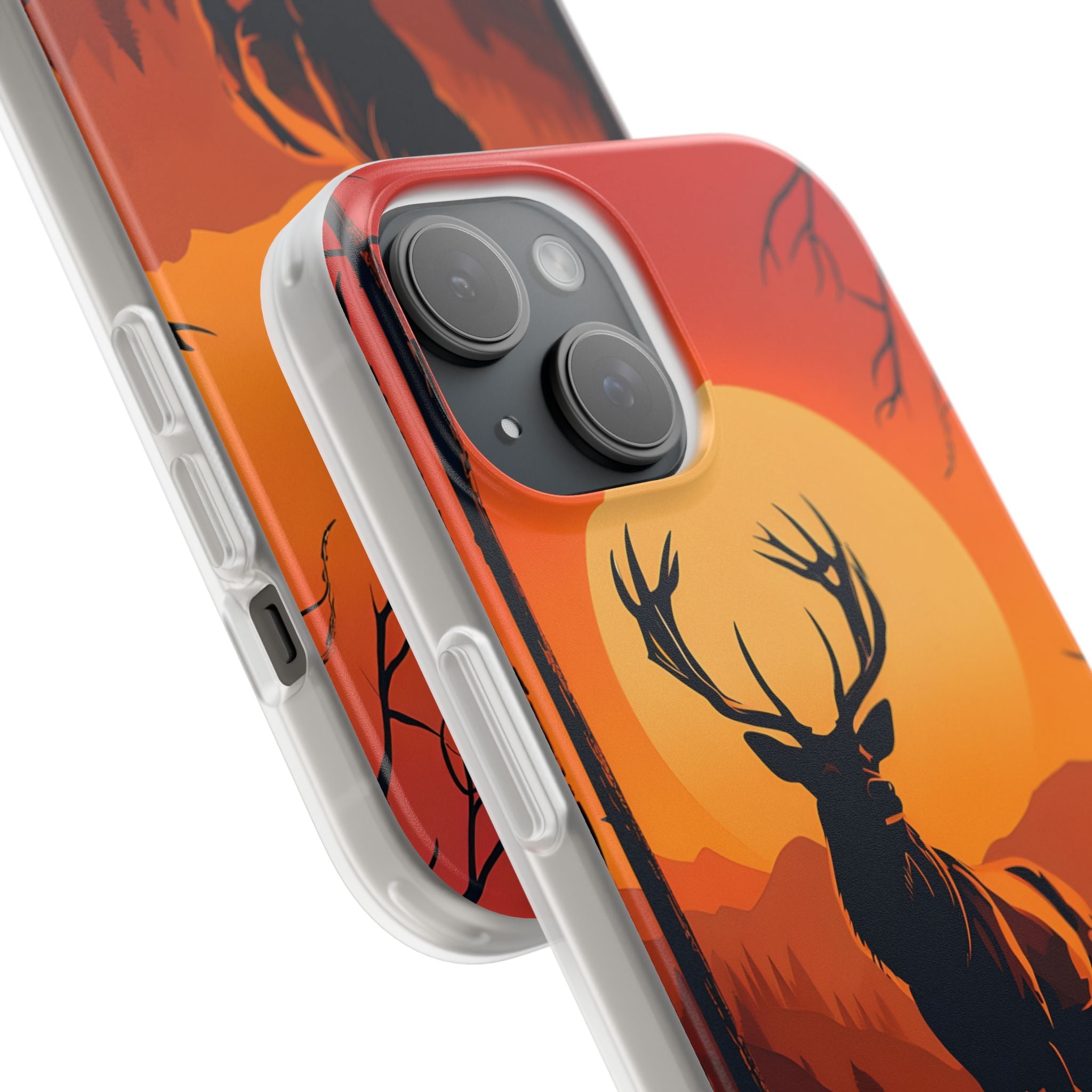 Amber Ridge Stag · Soft Phone Case for iPhone