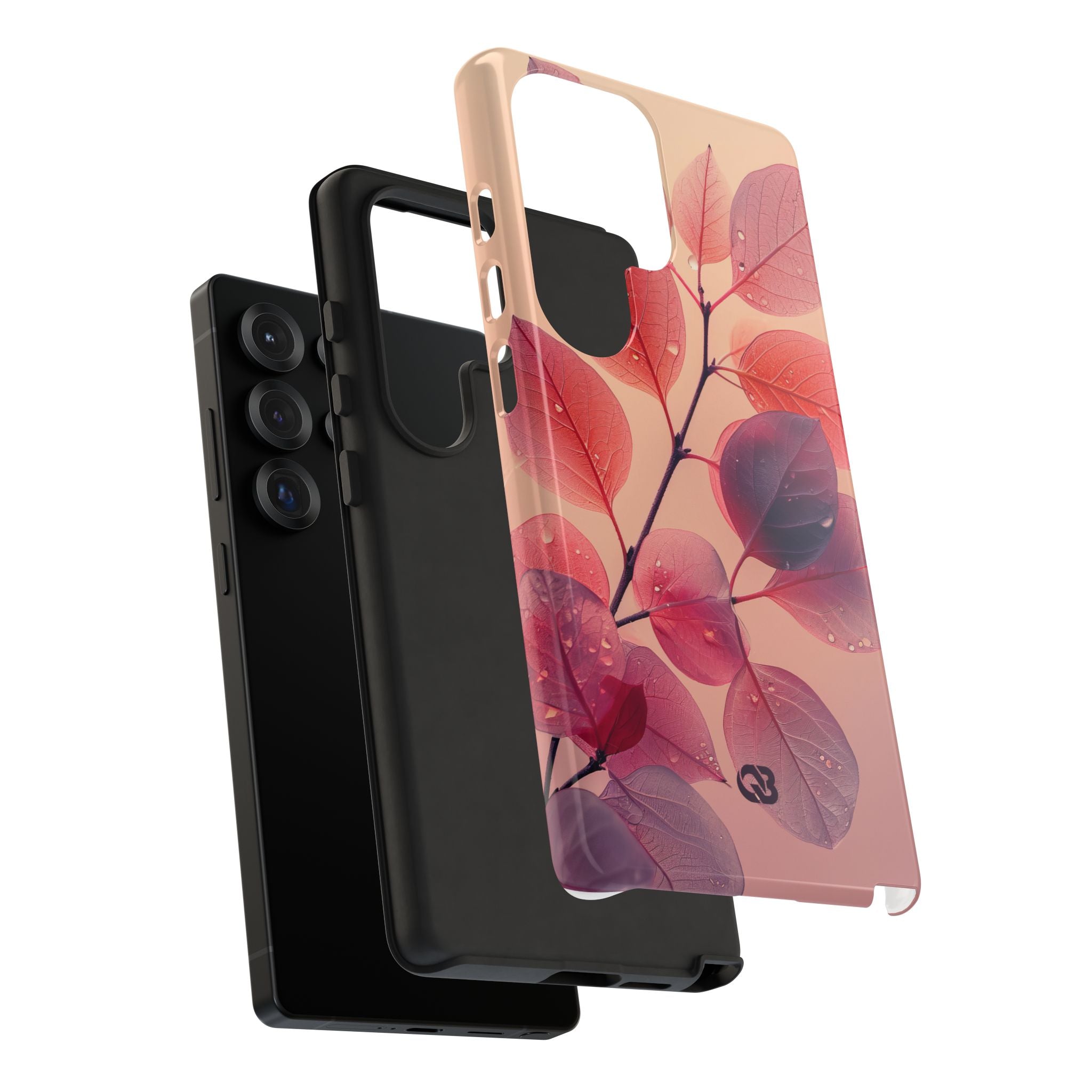 Dewy Magenta Foliage · Tough Phone Case for Samsung