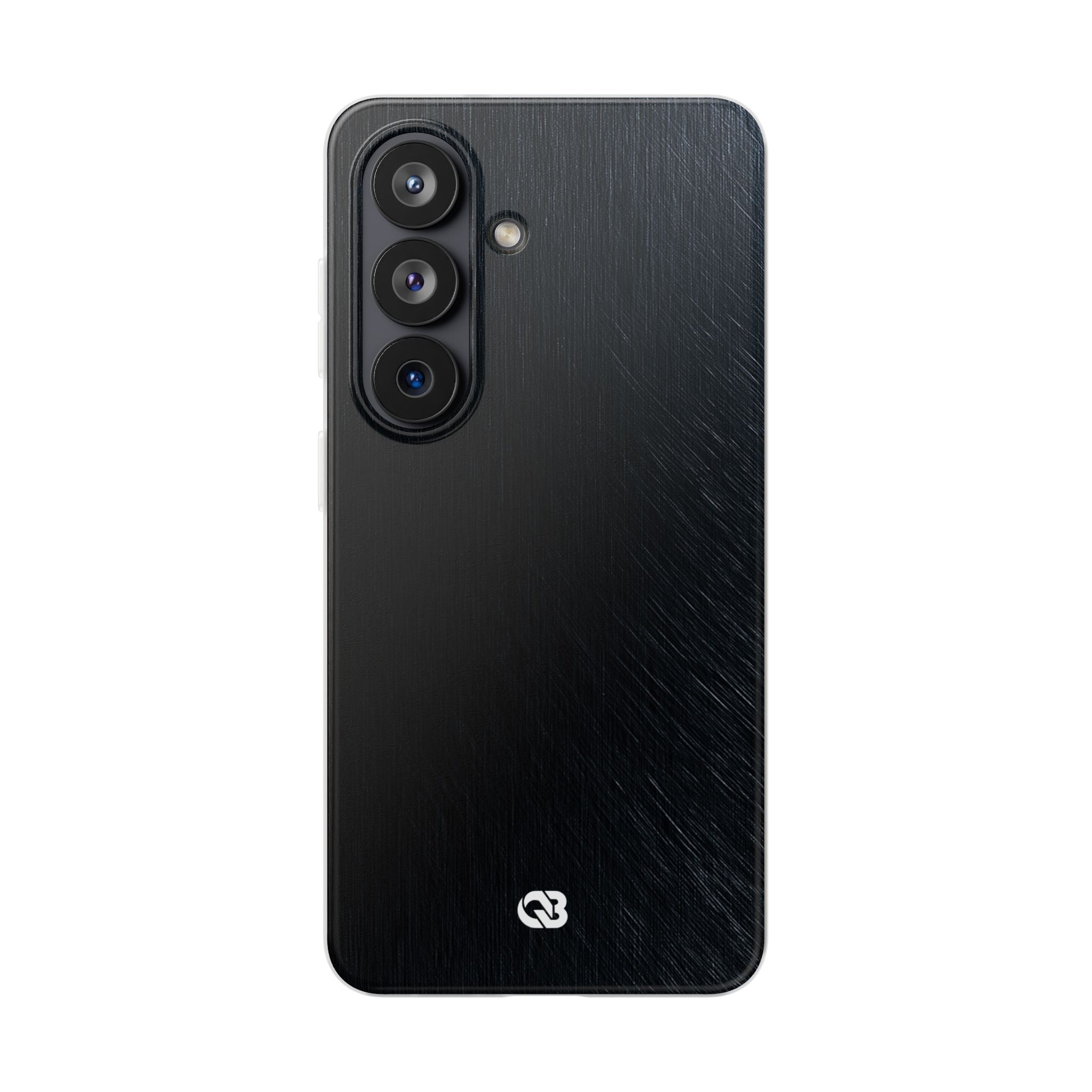 Black Lite Phone Case for Samsung - Midnight Brushed Grain