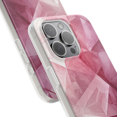 Shattered Rose Shards · Soft Phone Case for iPhone