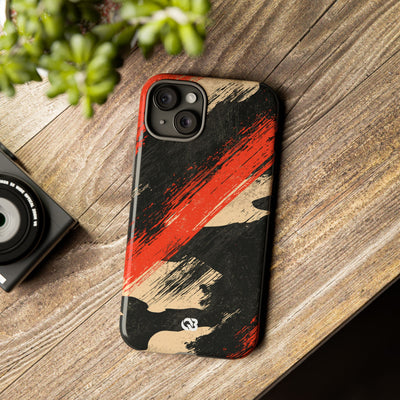 Urban Slash Camo · Tough Phone Case for iPhone · Black