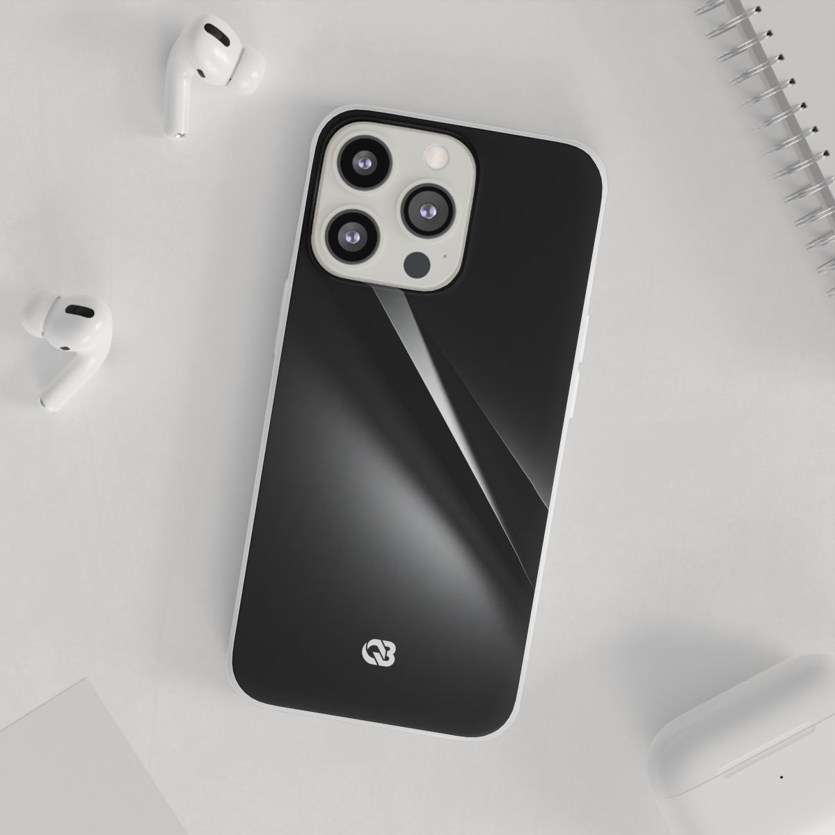Obsidian Ridge · Lite Phone Case for iPhone ·  Black