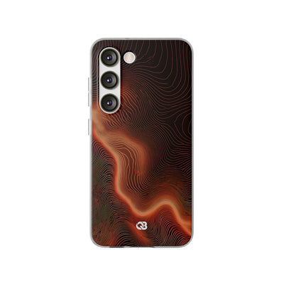Caldera Ridge · Lite Phone Case for Samsung · Orange
