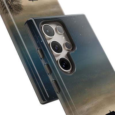 Midnight Cabin Glow · Tough Handyhülle für Samsung