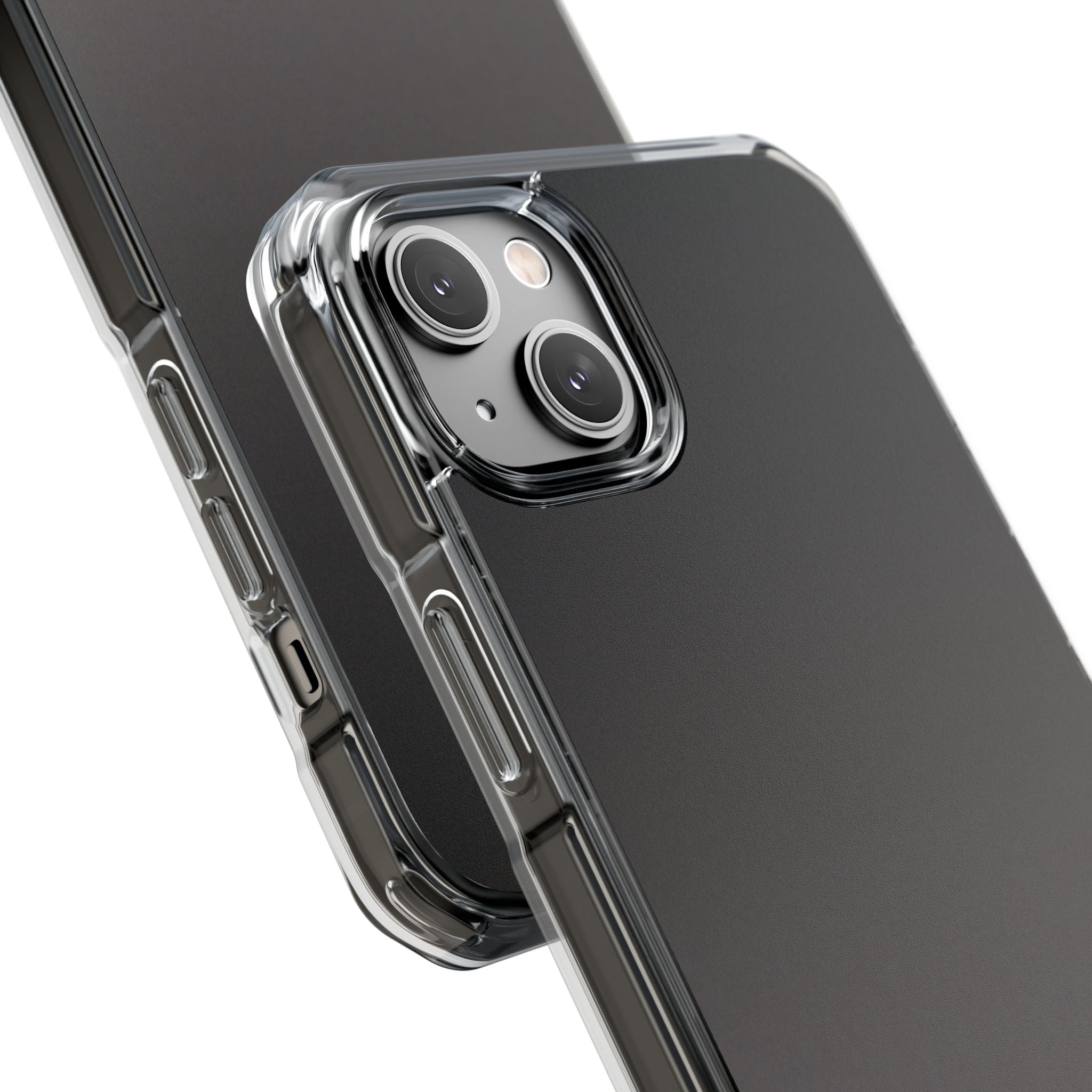 Grey Impact MagSafe Phone Case for iPhone - Obsidian Ash Fade