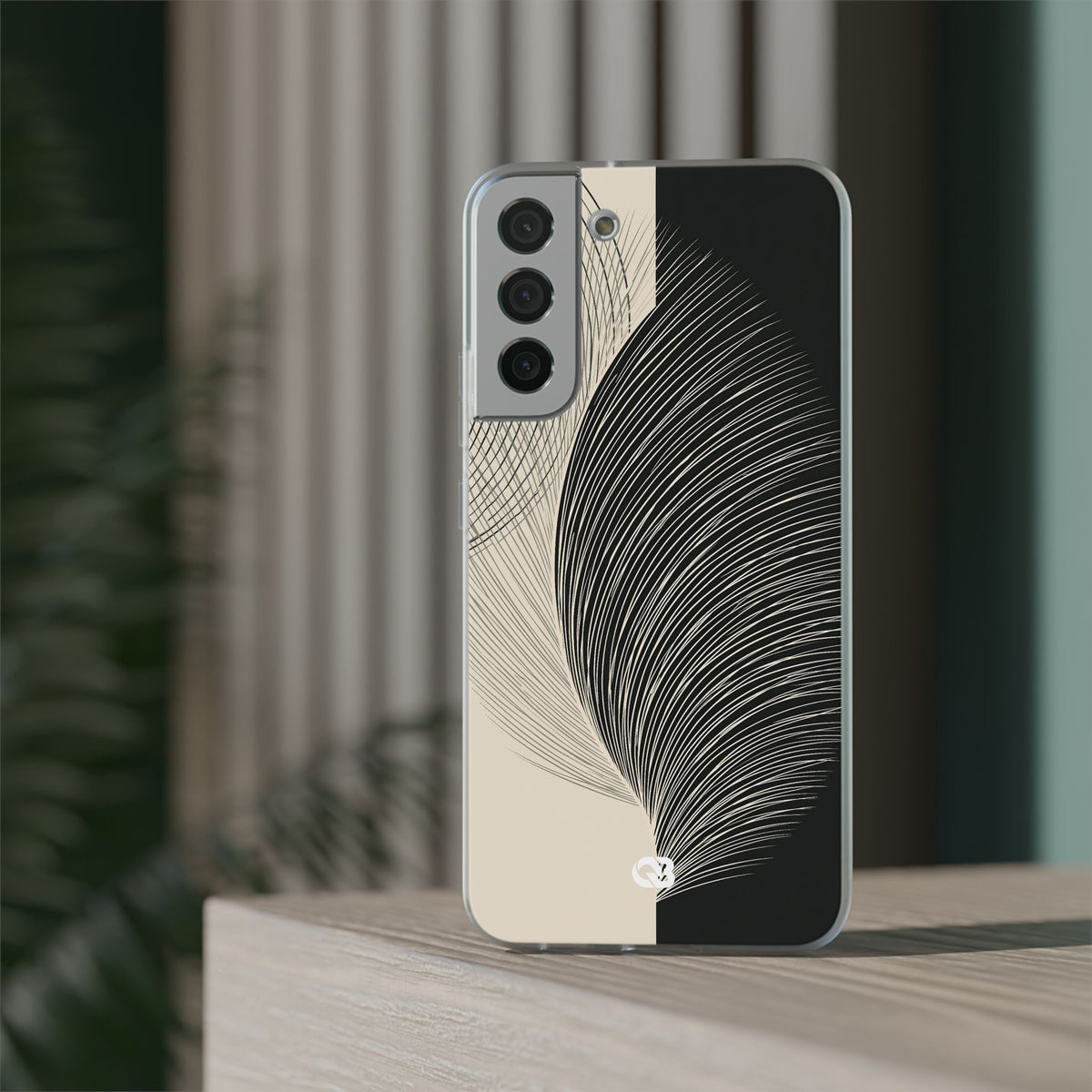 Minimal Frond Study · Lite Phone Case for Samsung · Black