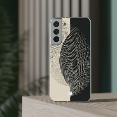 Minimal Frond Study · Lite Phone Case for Samsung · Black
