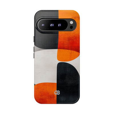 Burnt Amber Flow · Tough Phone Case for Google Pixel