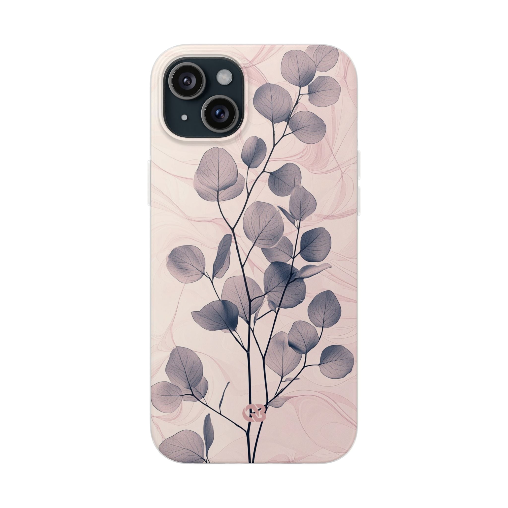 Ethereal Indigo Eucalyptus · Soft Phone Case for iPhone