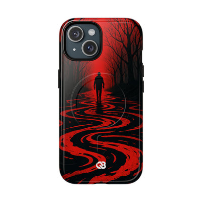 Crimson Shadow Path · Tough+ Phone Case for iPhone · Magsafe