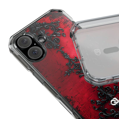 Crimson Gothic Filigree · Impact Phone Case for iPhone · Magsafe
