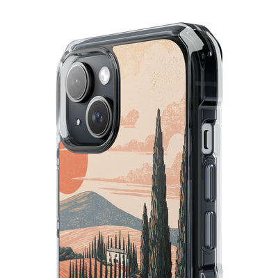 Orange Impact MagSafe Phone Case for iPhone - Terracotta Ridge Trail