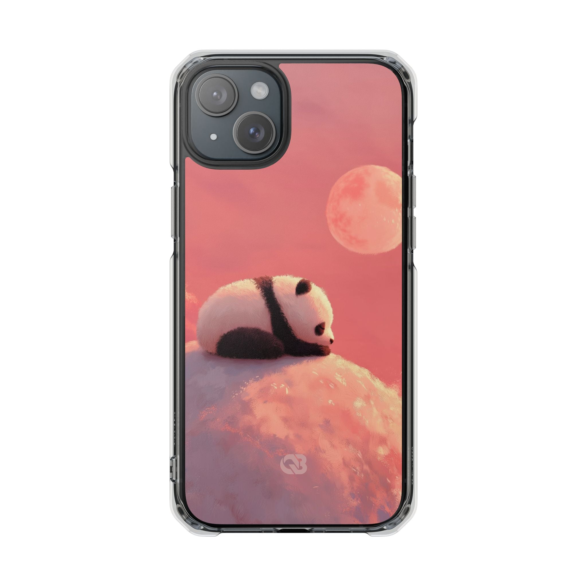 Rose Moon Panda · Impact Coque de téléphone pour iPhone · Magsafe