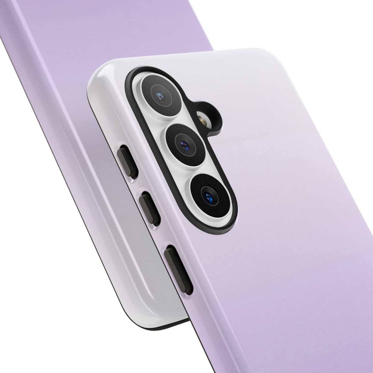 Purple Tough Phone Case for Samsung - Frosted Lavender Fade