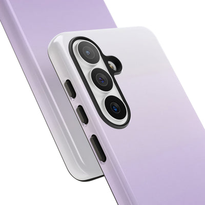 Purple Tough Phone Case for Samsung - Frosted Lavender Fade