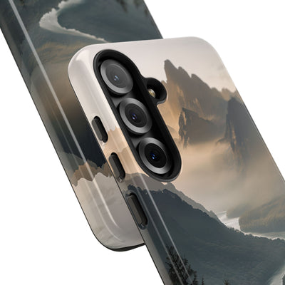 Golden Summit Valley · Tough Phone Case for Samsung