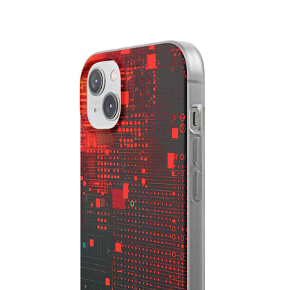Grid Fusion iPhone 14 Plus Case - Soft