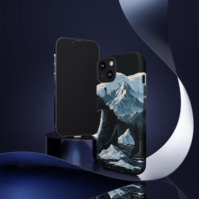 Nordic Arctic Bear · Tough Phone Case for iPhone · Black