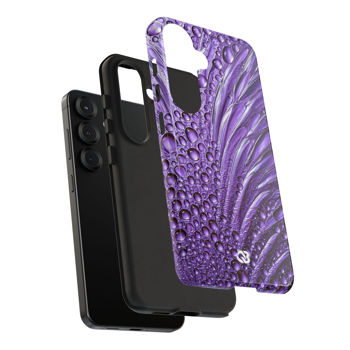 Violet Liquid Gel · Tough Phone Case for Samsung · Purple