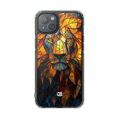Amber Glass Lion · Impact Phone Case for iPhone · Magsafe