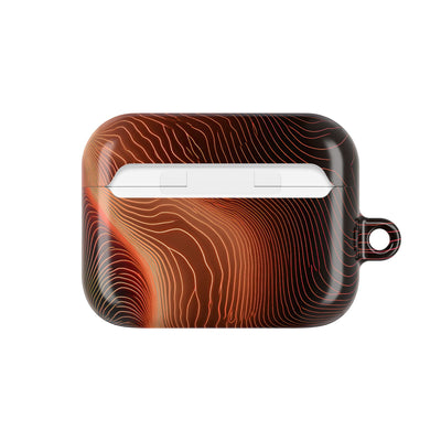 Caldera Ridge · Hard Case for AirPods & AirPods Pro · Orange