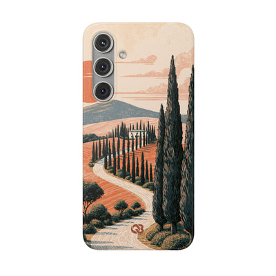 Orange Lite Phone Case for Samsung - Terracotta Ridge Trail
