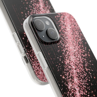 Rose Digital Cascade · Lite Phone Case for iPhone ·  Pink