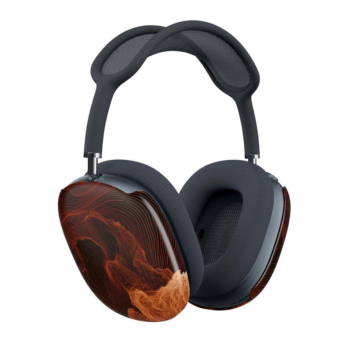Amber Filament · Hard Case for AirPods Max · Orange