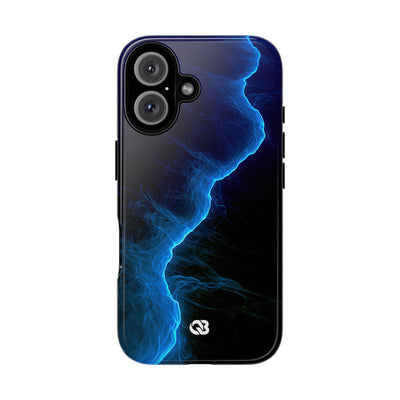 Electric Azure Drift · Tough Phone Case for iPhone · Blue