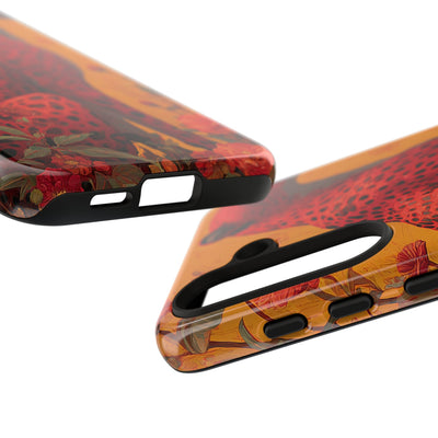Scarlet Spotted Predator · Tough Phone Case for Samsung