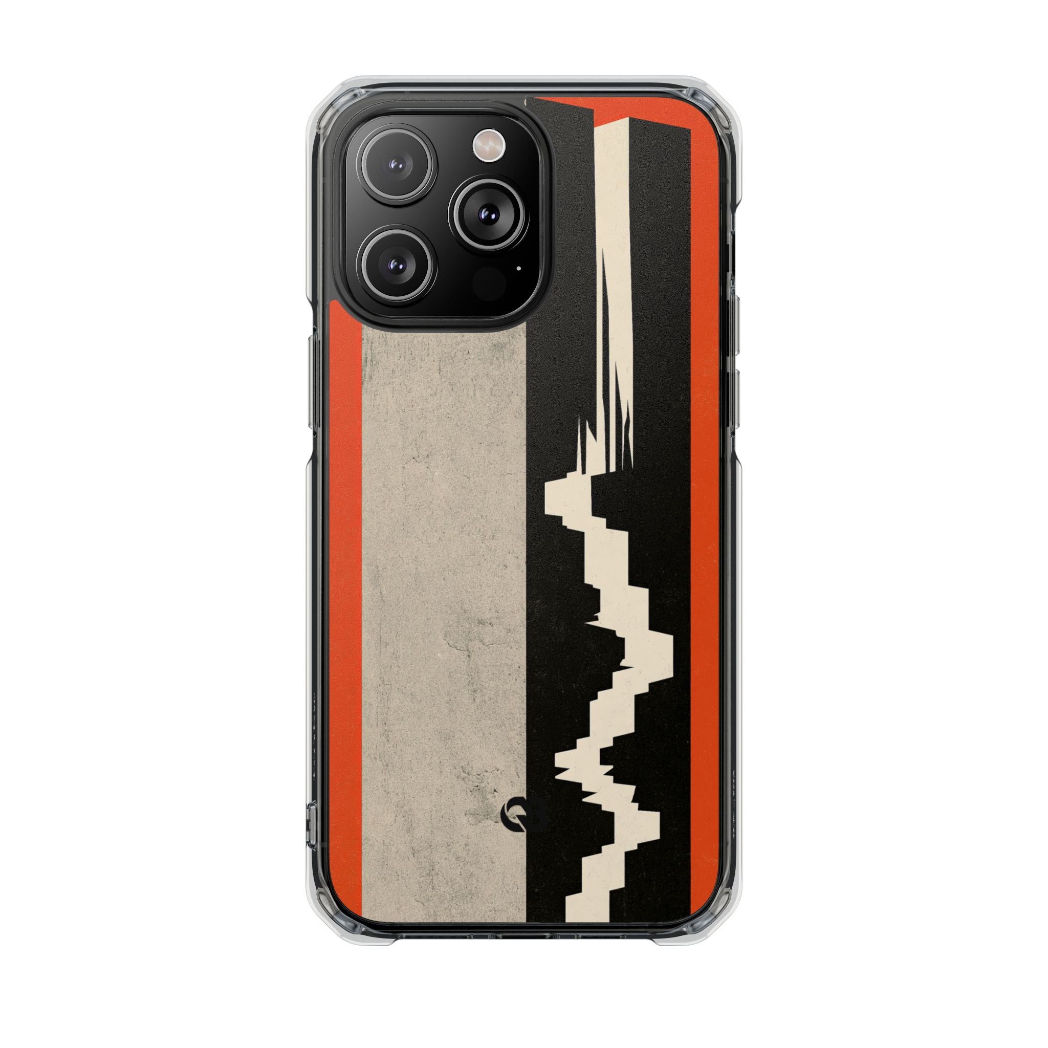 Orange Impact MagSafe Phone Case for iPhone - Orange Monolith Rift