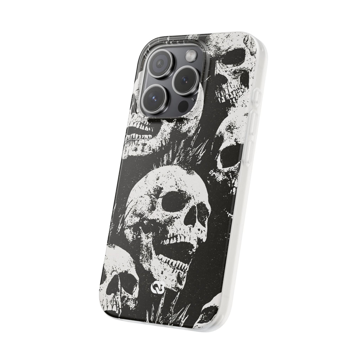 Punk Skull Riot · Lite Phone Case for iPhone ·  Black
