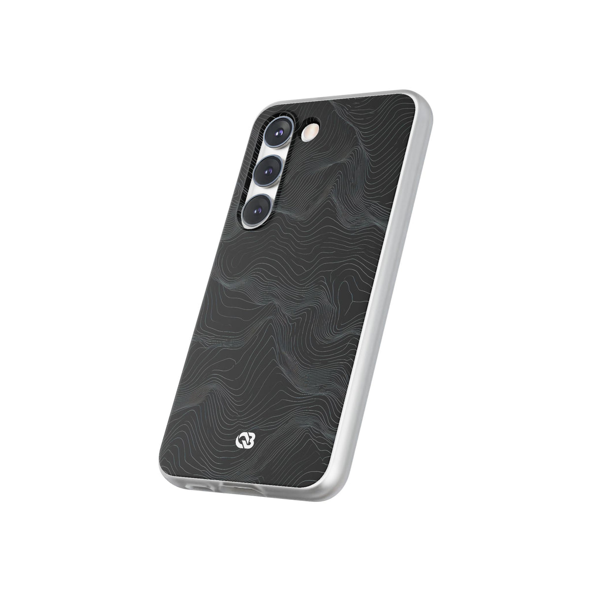 Obsidian Contour Elevation · Lite Phone Case for Samsung · Black