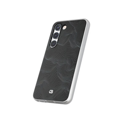 Obsidian Contour Elevation · Lite Phone Case for Samsung · Black