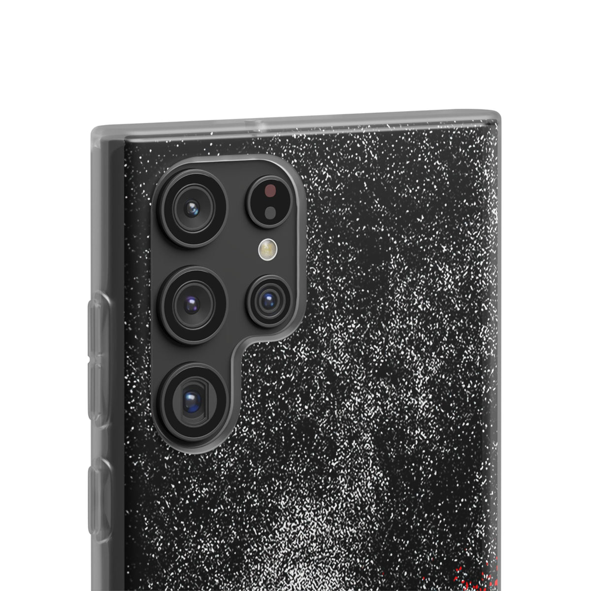 Crimson Noir Drip · Lite Phone Case for Samsung · Black